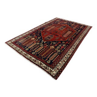 Middle Eastern Hand-Knotted Rug For Sale