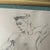 20 Th Century European School Pencil on Paper Figurative Portrait of Lady Signed Framed Made in 1987 For Sale - Image 9 of 10