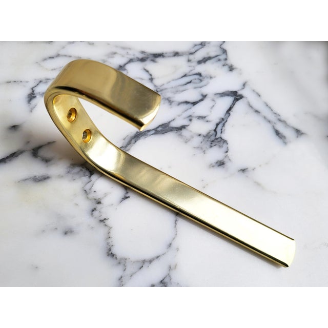 Modernist Austrian Aluminium Wall Hooks, 1950s, Set of 5 For Sale - Image 10 of 11