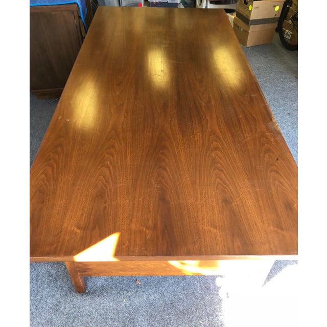Mid-Century Modern 1960s Mid-Century Modern Edward Wormley for Dunbar Executive Desk For Sale - Image 3 of 13