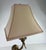 Brass French Rococo Style Solid Brass Figurative Lamp For Sale - Image 8 of 10