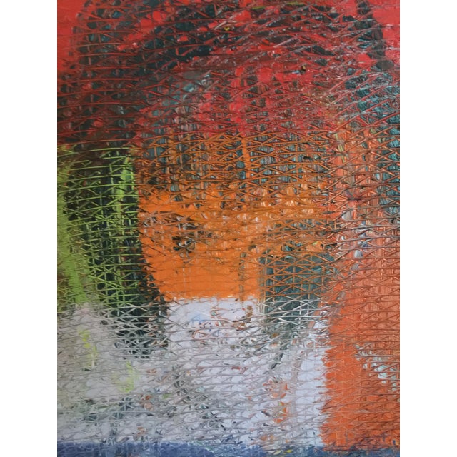 This is an original painting, oil on board, with Frame by Hunt Slonem (b.1951), painted in 1996, entitled “The Contessa”....