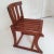 Custom Made Teak Chairs - a Pair For Sale - Image 10 of 13