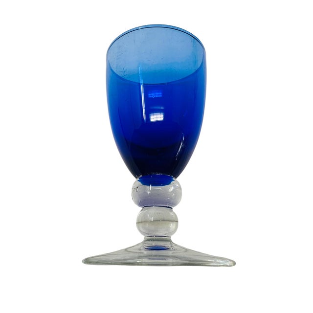 1950s Mid-Century Dutch "Carnaval" Harlequin Liqueur Glasses by Max Verboeket - Set of 6 For Sale - Image 5 of 9