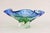 1960s Blue and Green Sommerso Murano Glass Bowl, Italy, 1960s For Sale - Image 5 of 13