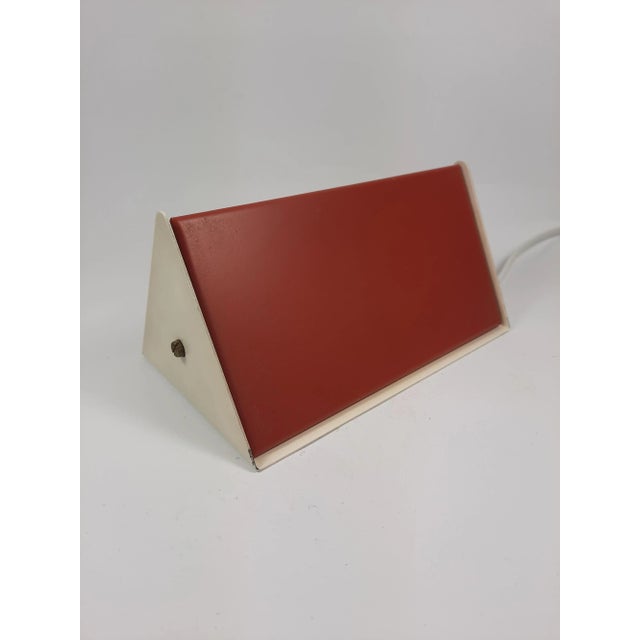 Vintage bedlamp by Anvia Almelo from the 1950s. Assumed to be a design by Hoogervorst. Rewired with new switch, fitting...