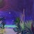 2010s "Playa Maya" by Javiera Da Fonseca Ilić, Mexico Tropical Beach, Palm Trees Caribbean Coastline, Colorful Jungle Landscape, Original Oil Painting For Sale - Image 5 of 10