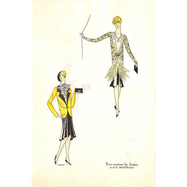 Creation by Jeanne [4] pp. Art-Gout-Beaute 1928 9 3/8" x 6 1/8" Art, Goût, Beauté (AGB) was a periodic fashion magazine...