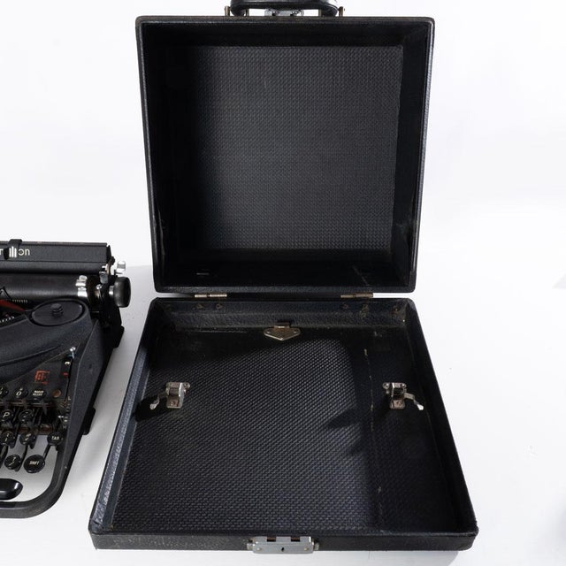 Metal 1940s Remington Deluxe Noiseless Typewriter For Sale - Image 7 of 16
