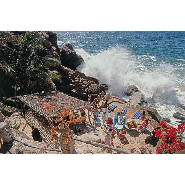 Slim Aarons, Casa Las Estacas, Estate Stamped C-type Digital Print For Sale - Image 3 of 3