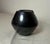 1990s Vintage Vida Baca Native American Zuni Carved Black Pottery Turquoise Stone Bowl For Sale - Image 5 of 10
