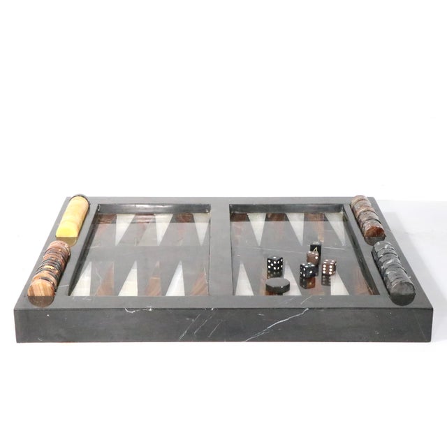 Vintage Marble and Onyx Made in Italy Circa 1970's For Sale In New York - Image 6 of 13