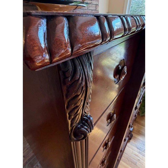 Ralph Lauren Monumental Mahogany Estate Chest of Drawers, Dresser For Sale - Image 10 of 18
