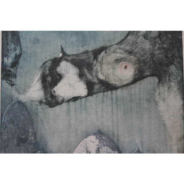Paper Rafal Strent, A Young Unicorn, Etching on Paper, 1996 For Sale - Image 7 of 10