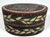 Mid 20th Century Mid 20th Century Folk Art Hand Painted Christmas Box: Happy Holidays Decor For Sale - Image 5 of 10