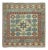 Vintage Wool 20th Century Caucasian Mat Rug - 2'6" x 2'8" For Sale