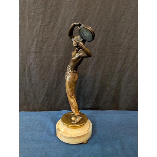 Early 20th Century Bronze Hareem Dancer For Sale - Image 4 of 5