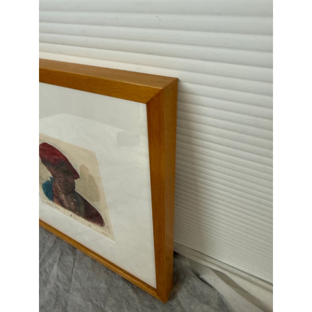 Artist Proof Artwork "Tibetan Man", Signed + Framed For Sale - Image 9 of 12