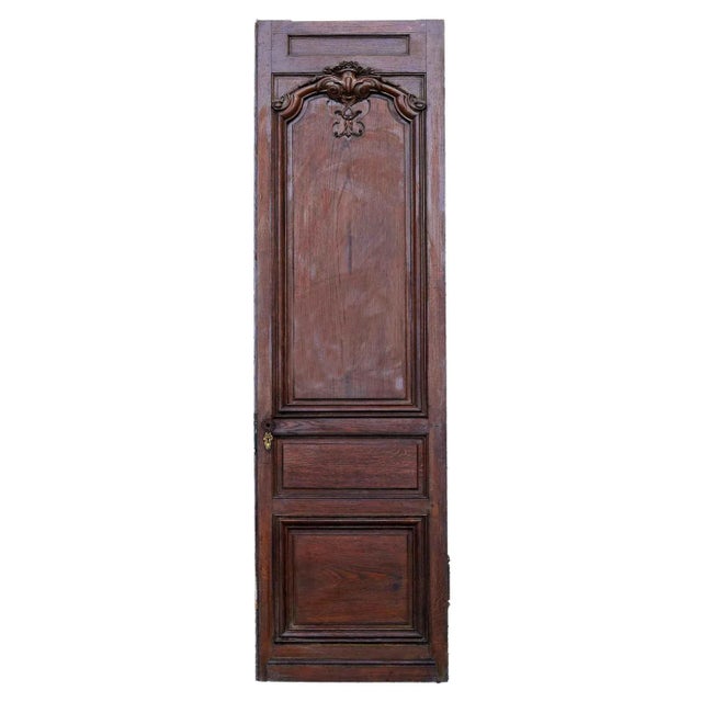 Louis XV Style Carved Oak Antique French Paneling - Ten Piece Set For Sale - Image 11 of 12