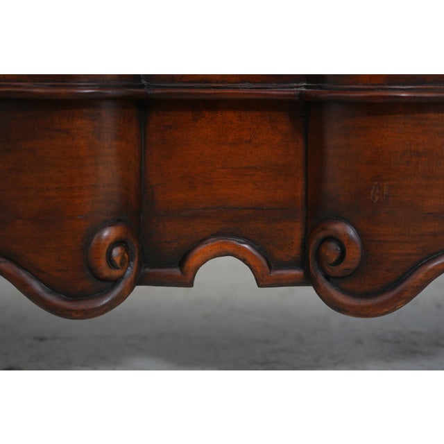 Theodore Alexander Burl Walnut French Commode For Sale - Image 14 of 17