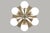 Ceiling Light with Opaque Glass Balls, Germany, 1960s For Sale - Image 6 of 10