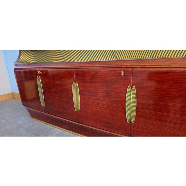 Mid-Century Italian Sideboard with Mirror from Vittorio Dassi, 1950s For Sale - Image 16 of 18