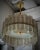 Chandelier in Smoky Art Glass and Brass, 2000 For Sale - Image 10 of 10