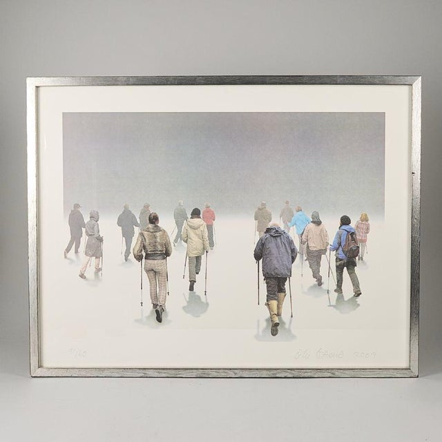 Ola Åstrand, Precipitation 30/60, 2009, Lithograph For Sale - Image 4 of 4
