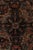 Late 18th Century Hand-Knotted Antique Bidjar Rug in Beige Brown and Blue Floral Pattern For Sale - Image 5 of 9