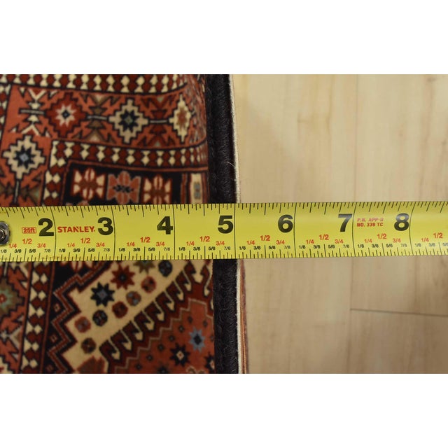 Yalameh Runner 2’1” X 9’3” Ivory Wool Vintage Tribal Hand-Knotted Rug For Sale - Image 11 of 13
