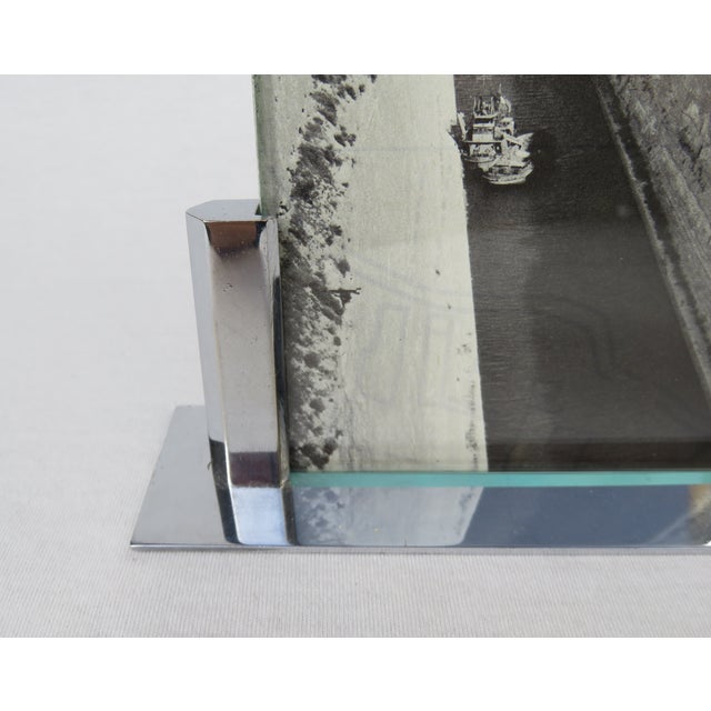 Art Deco Chrome-PlatedPicture Frame, France, 1920s For Sale - Image 4 of 10