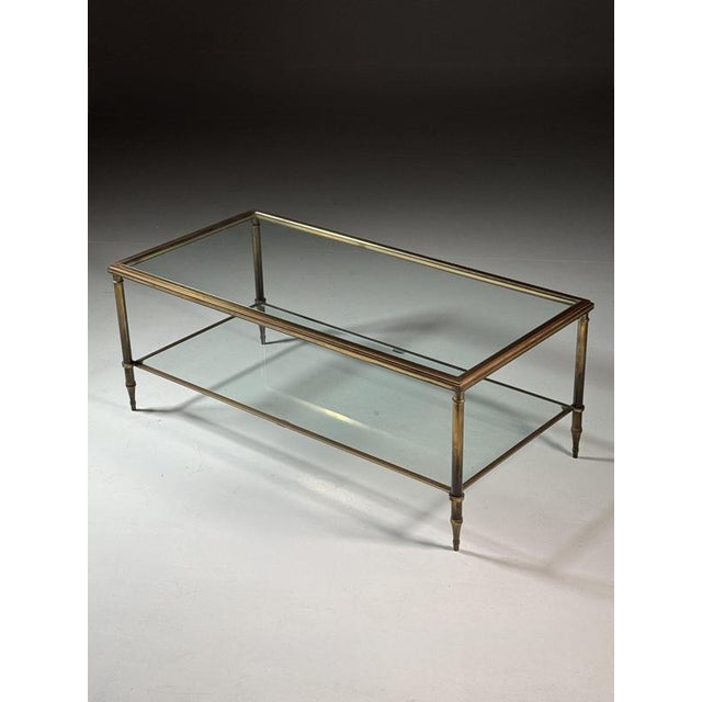 Mid-Century Glass Coffee Table For Sale - Image 18 of 18