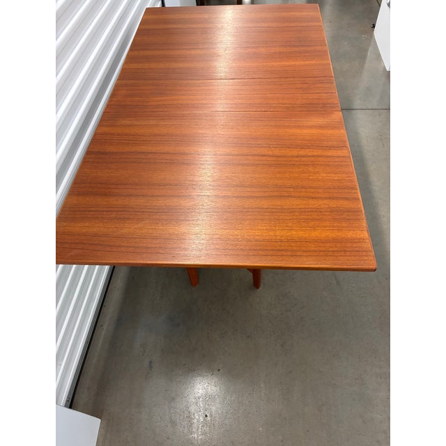 This Mid Century Dining Table was designed by Bendt Winge in the 1960’s and produced by Kleppe Møbelfabrikk, Norway. It is...