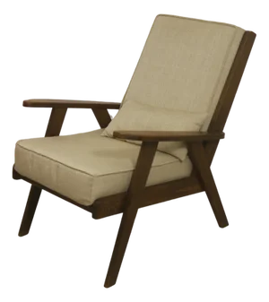 Vintage Armchair in Oak, 1950