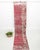1970s Vintage Turkish Handmade Wool Cotton Red Runner Rug For Sale - Image 10 of 11
