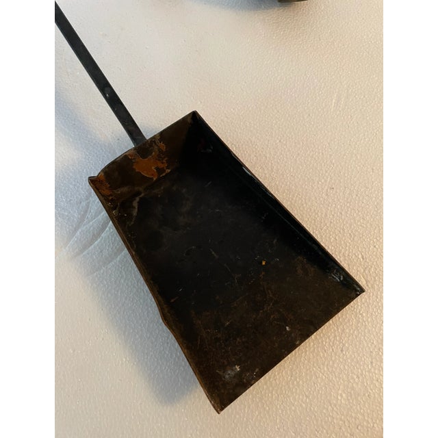 Black Circa 1950 Mel Bogart Fireplace Tools Usa- 3 Pieces For Sale - Image 8 of 11