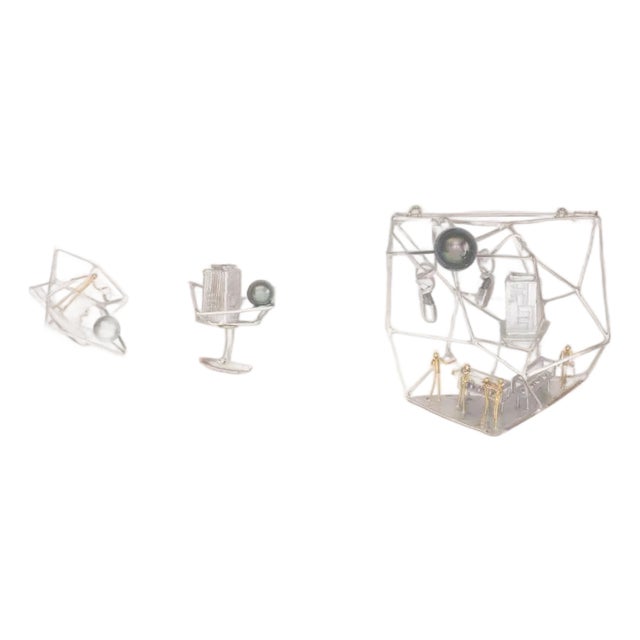 Asagi Meada 2020 Mad Ball Art Jewelry, 3 Pcs. For Sale
