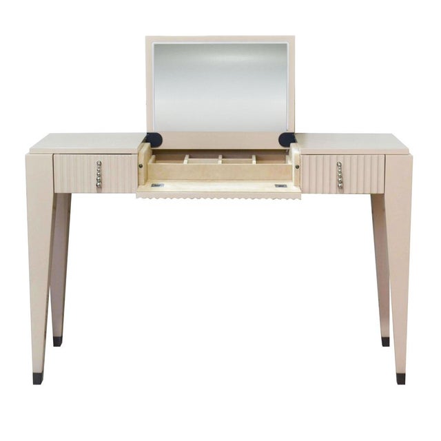 Beige Italian Vanity Table in Beige from Kabinet For Sale - Image 8 of 8