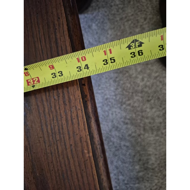 Late 20th Century Ethan Allen Style Drop Leaf Coffee Table For Sale - Image 9 of 10