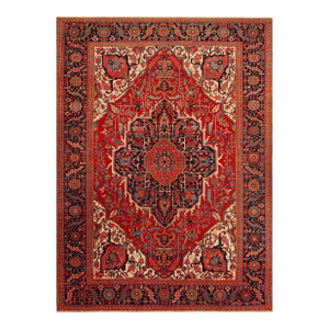 Nazmiyal Collection Antique Persian Heriz Rug