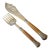 19th C. English Fish Servers, Pair For Sale
