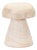 Wood Mushroom Stool 12.5"H For Sale