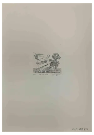 Leo Guida, Doesn't Fly, 1970s, Etching
