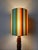 Vintage Turned Wood Lamp and Custom Shade, 1960s For Sale - Image 11 of 14