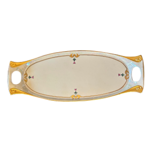 Early 20th Century Epiag Royal Hand Painted Tray, Czechoslovakia
