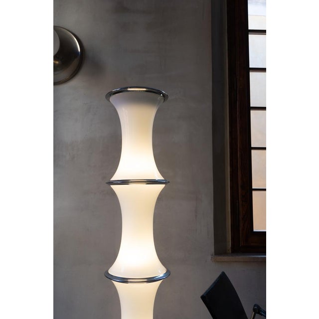 Bamboo Floor Lamp by Enrico Tronconi for Vistosi, 1970s For Sale - Image 6 of 14