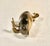 Brass Vintage Mid Century Modern Brass and Glass Duck Luca Bojola for Licio Zanetti For Sale - Image 8 of 12
