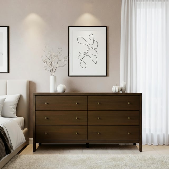 The Butler Specialty Company Mendel 6-Drawer Dresser brings sophistication and practicality to the forefront of your...