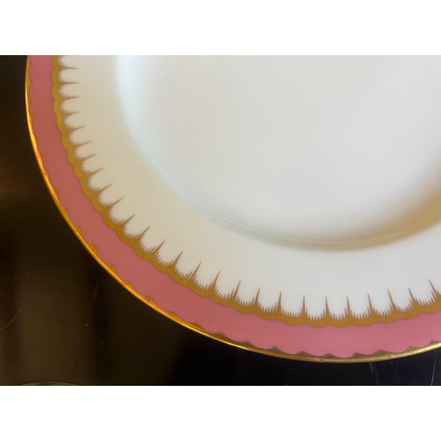 Coalport Porcelain Coalport Dinner Plates-C. 1910 Set of 12 For Sale - Image 4 of 10