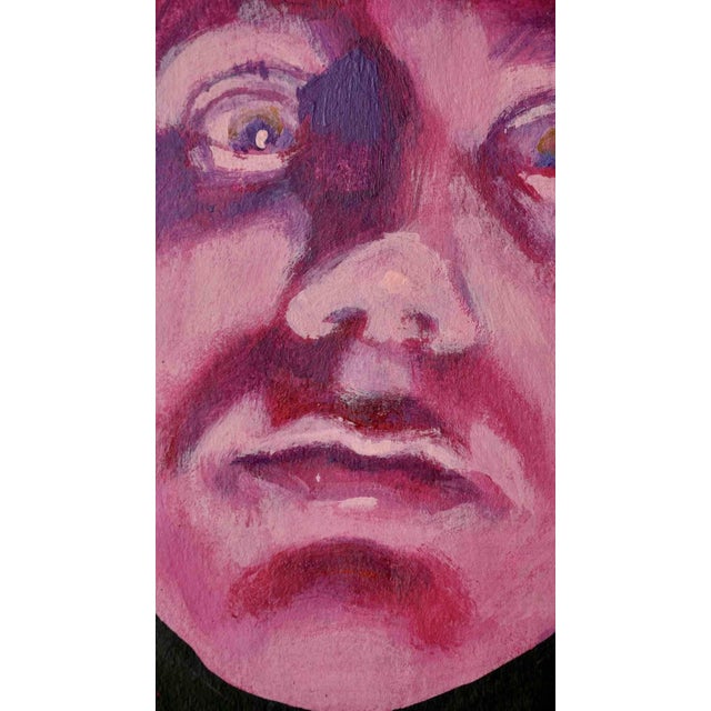 "What's ahead (3)" is a painting made by Ukrainian artist Okno in 2023. Acrylic and marker on drawing paper. Signed by...